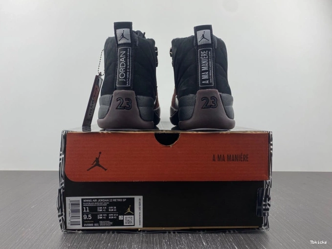 Cheap TBK Maniere DV6989-001 12 Jordan A Black Ma Retro 0721